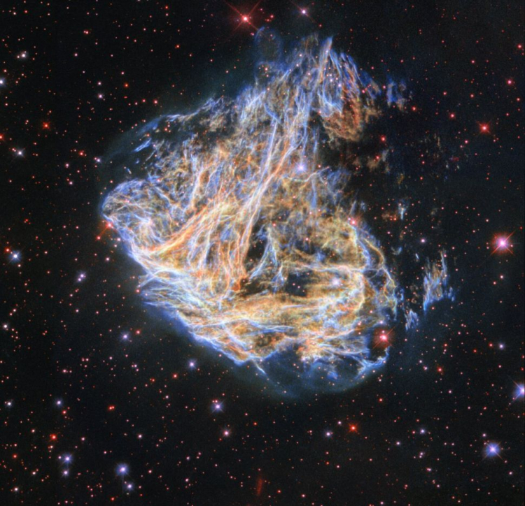Fonte da imagem: ESA / Hubble & NASA / S. Kulkarni / Y. Chu